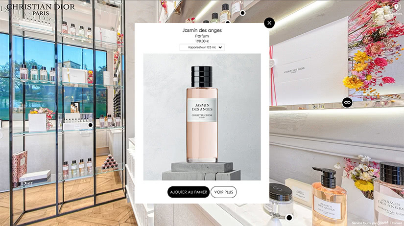 christian dior vr store luxury stay-at-home economy - Luxe Digital