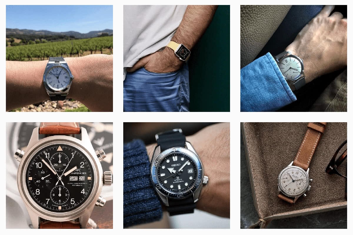 Luxe Digital montres de luxe Hodinkee Instagram