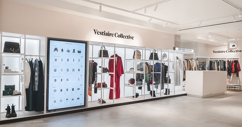 luxe revente transformation retail vestiaire collective magasin selfridges luxe digital