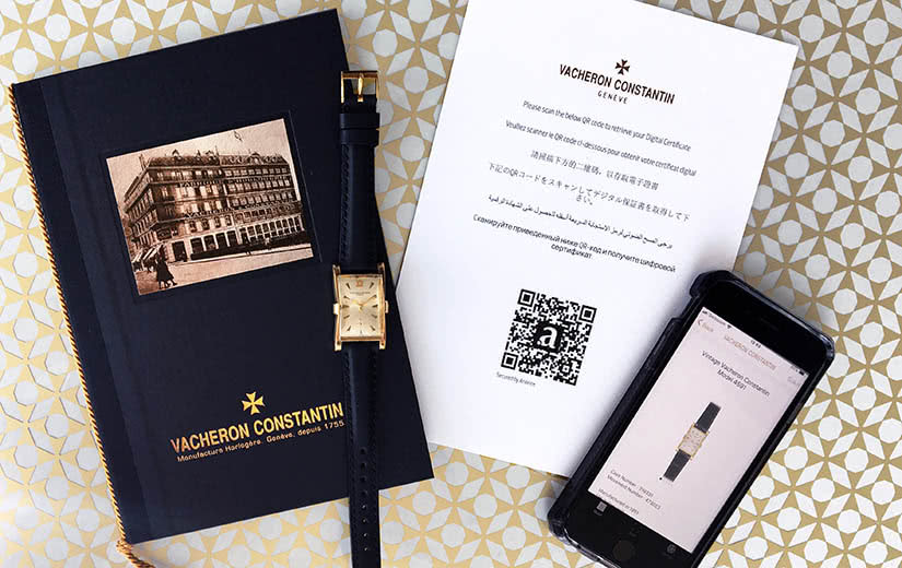 La blockchain de Vacheron Constantin permet de suivre la revente de produits de luxe - Luxe Digital