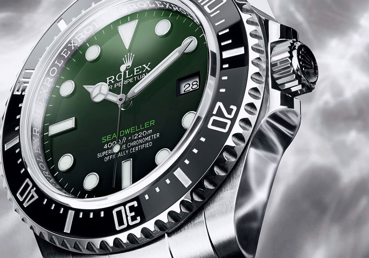 Luxe Digital montre de luxe Rolex Sea-Dweller 50e anniversaire