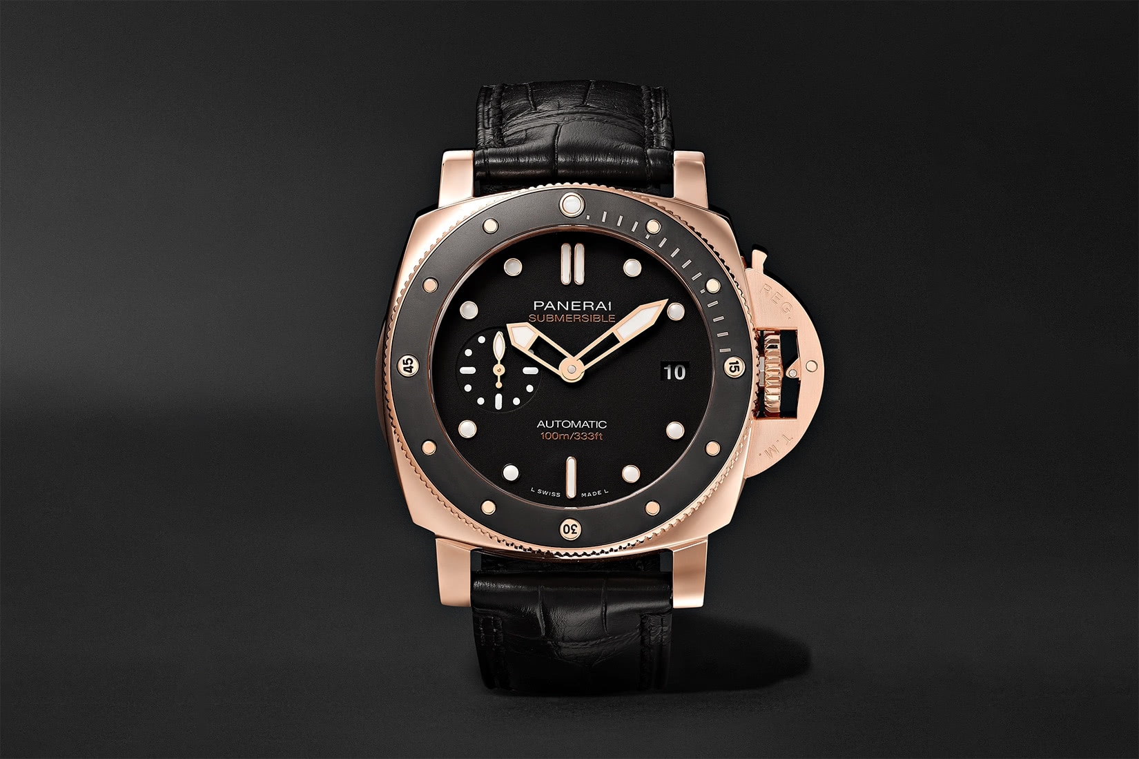 meilleure montre de plongée panerai submersible automatique - Luxe Digital