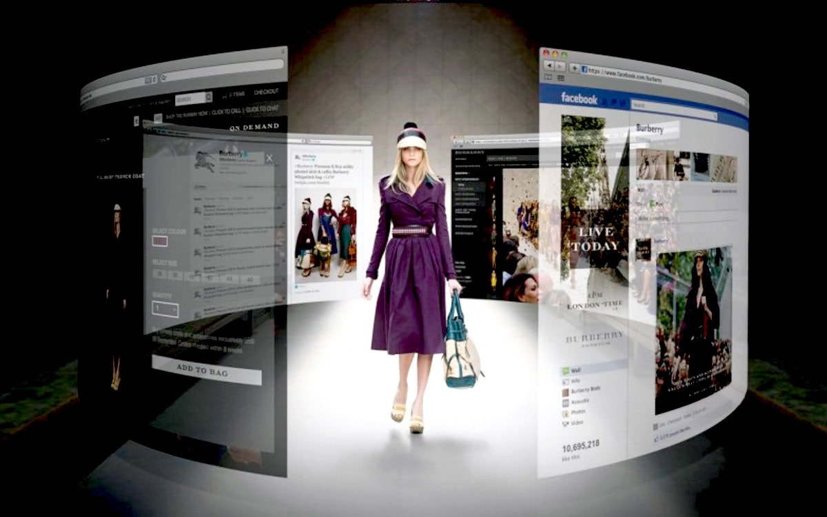 Luxe Digital luxe Burberry big data social media marketing