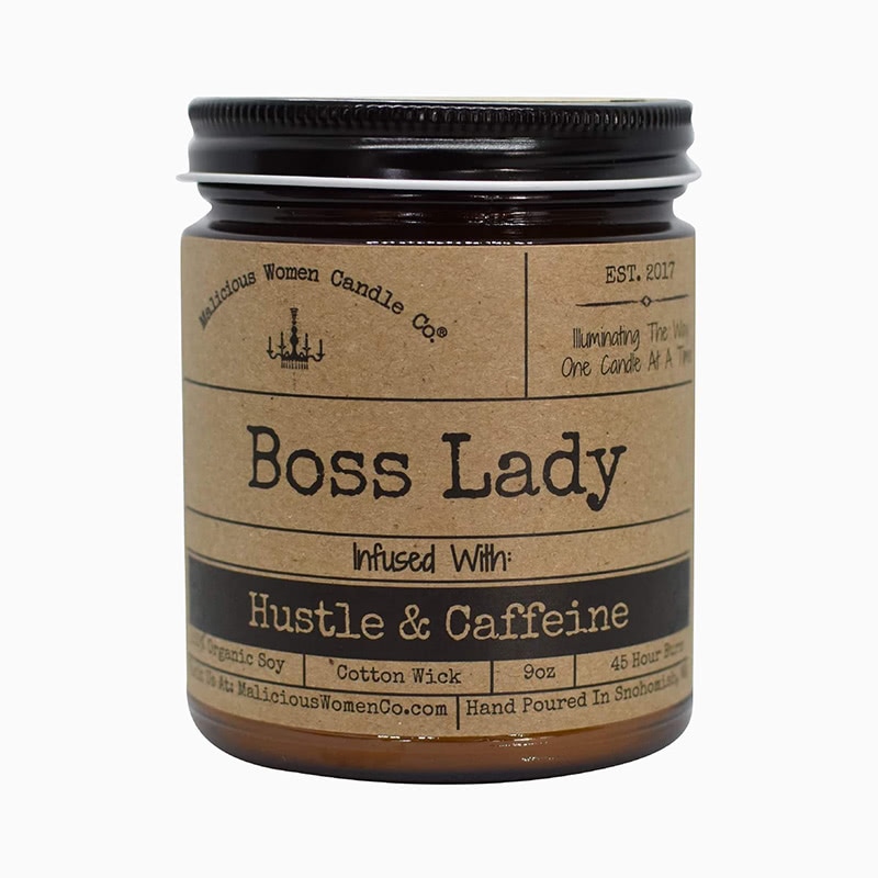 Bougies parfumées Boss Lady, parfum d'intérieur - Luxe Digital