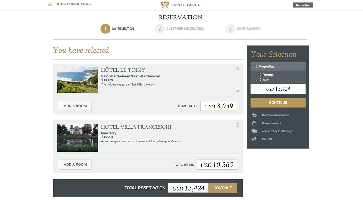 luxe digital luxury hotel transformation online vs ota high end hotels relais chateaux