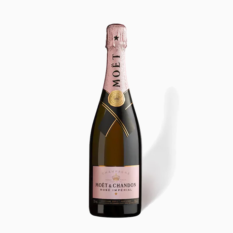moet chandon rose imperial meilleures marques de champagne luxe digital