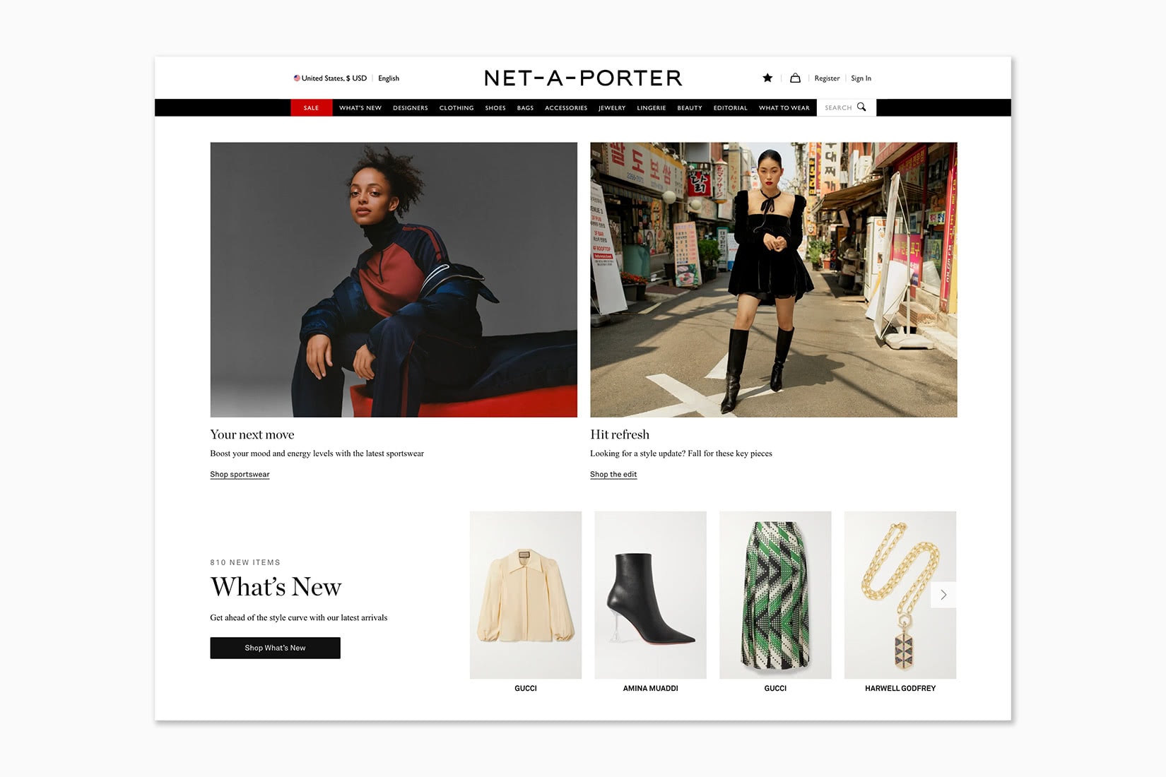 meilleurs sites de vente en ligne pour femmes NET-A-PORTER - Luxe Digital