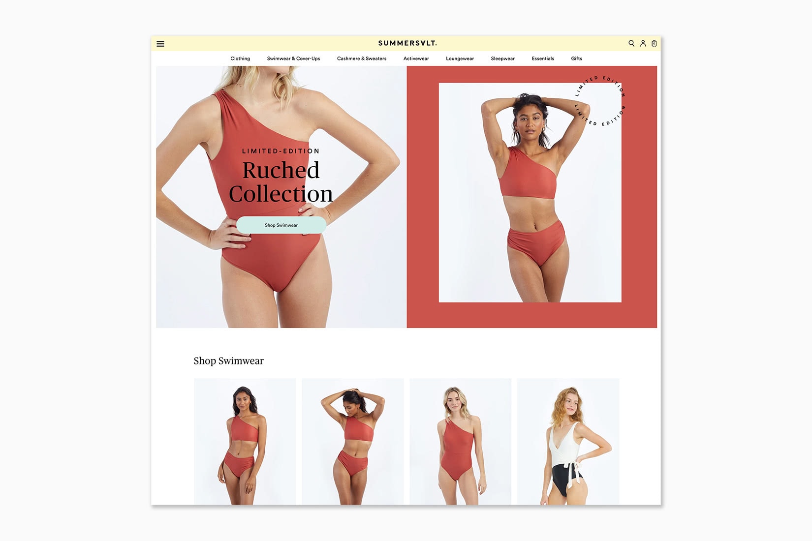 meilleurs sites d'achat en ligne pour les femmes Summersalt - Luxe Digital