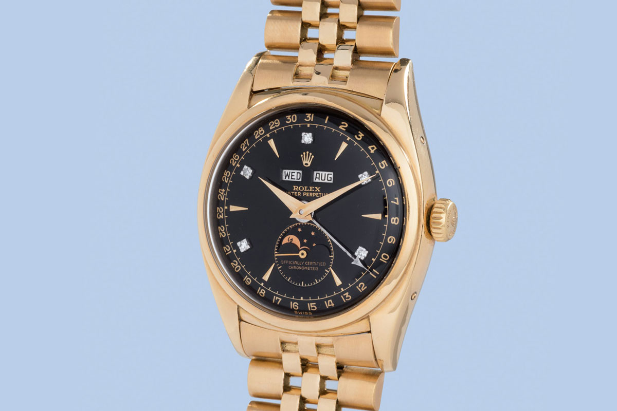 la montre Rolex la plus chère Bao Dai - Luxe Digital