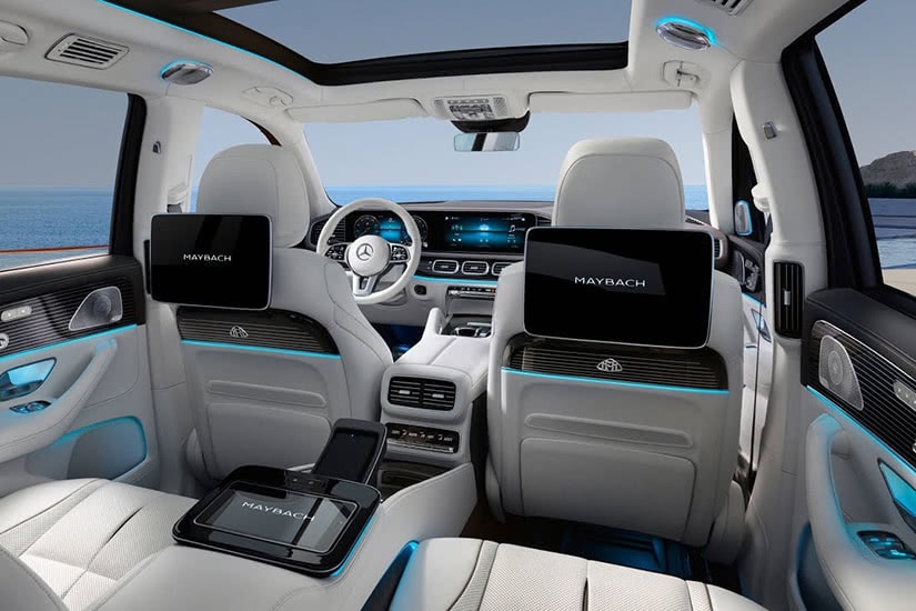 Meilleur SUV de luxe 2021 Intérieur de la Mercedes-Benz GLS Maybach - Luxe Digital