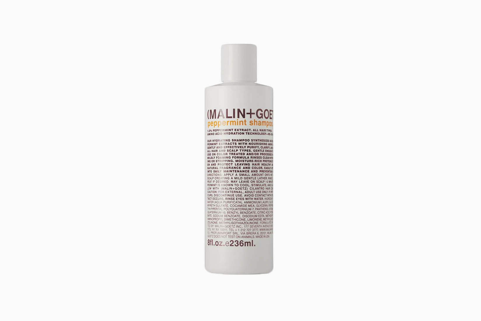 Meilleur shampooing pour hommes Pura Dor Malin + Goetz Review - Luxe Digital