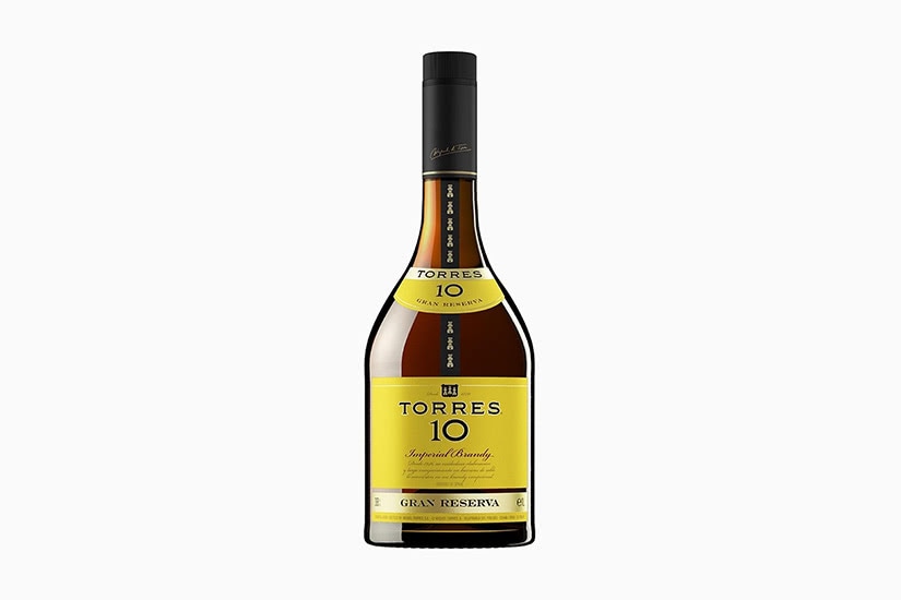 meilleures marques de cognac brandy torres 10 gran reserva - Luxe Digital