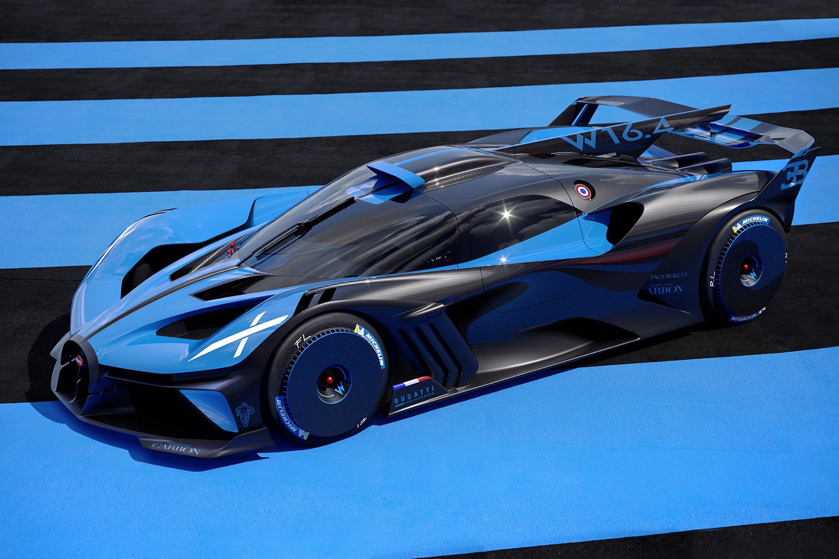 Voitures les plus rapides du monde 2021 Bugatti Bolide - Luxe Digital