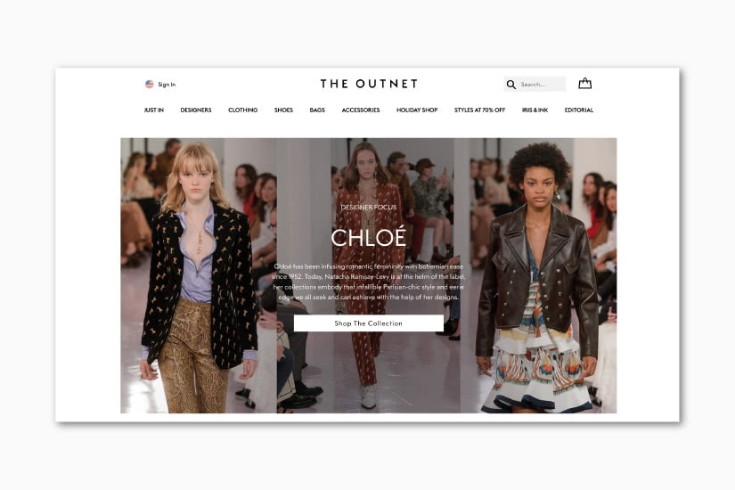 Les meilleurs sites de revente de produits de luxe The Outnet - Luxe Digital