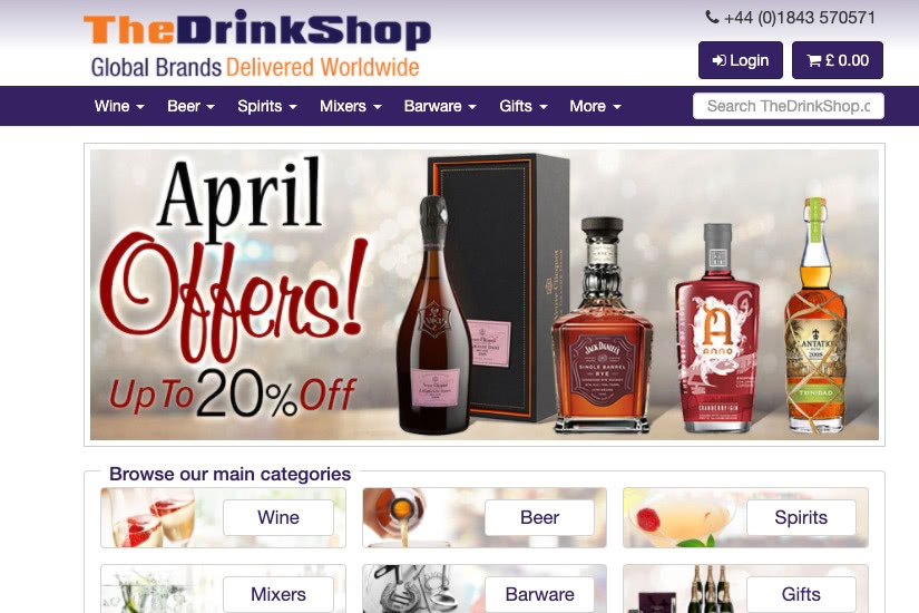où acheter de l'alcool en ligne the drink shop - Luxe Digital