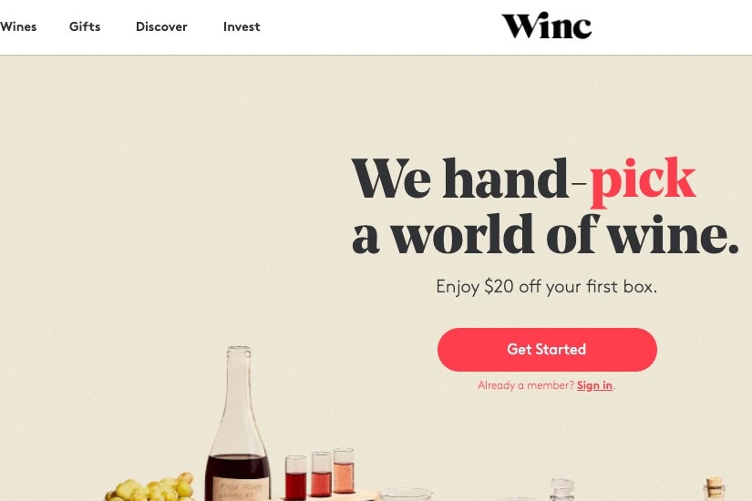 où acheter de l'alcool en ligne winc - Luxe Digital