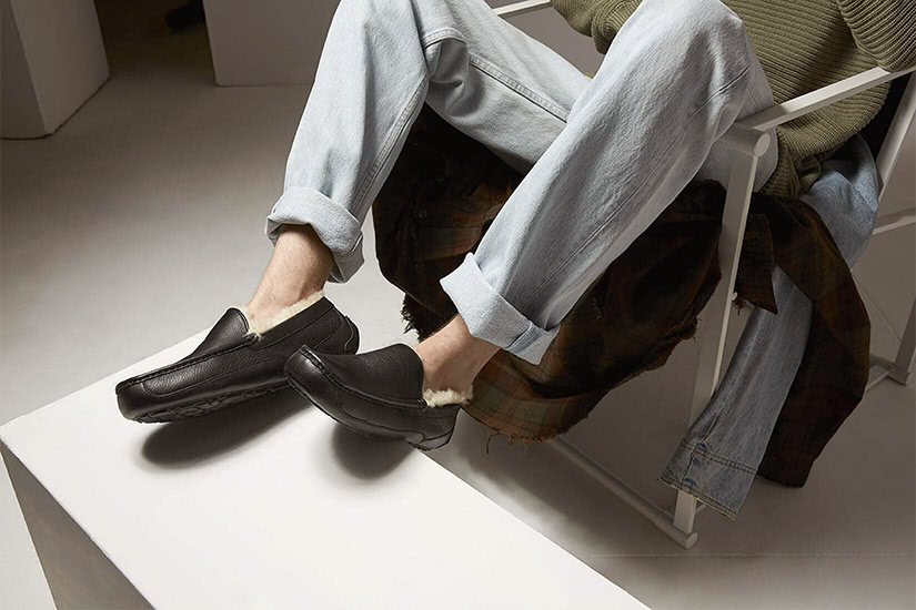 meilleures pantoufles hommes chaussures de maison luxe digital