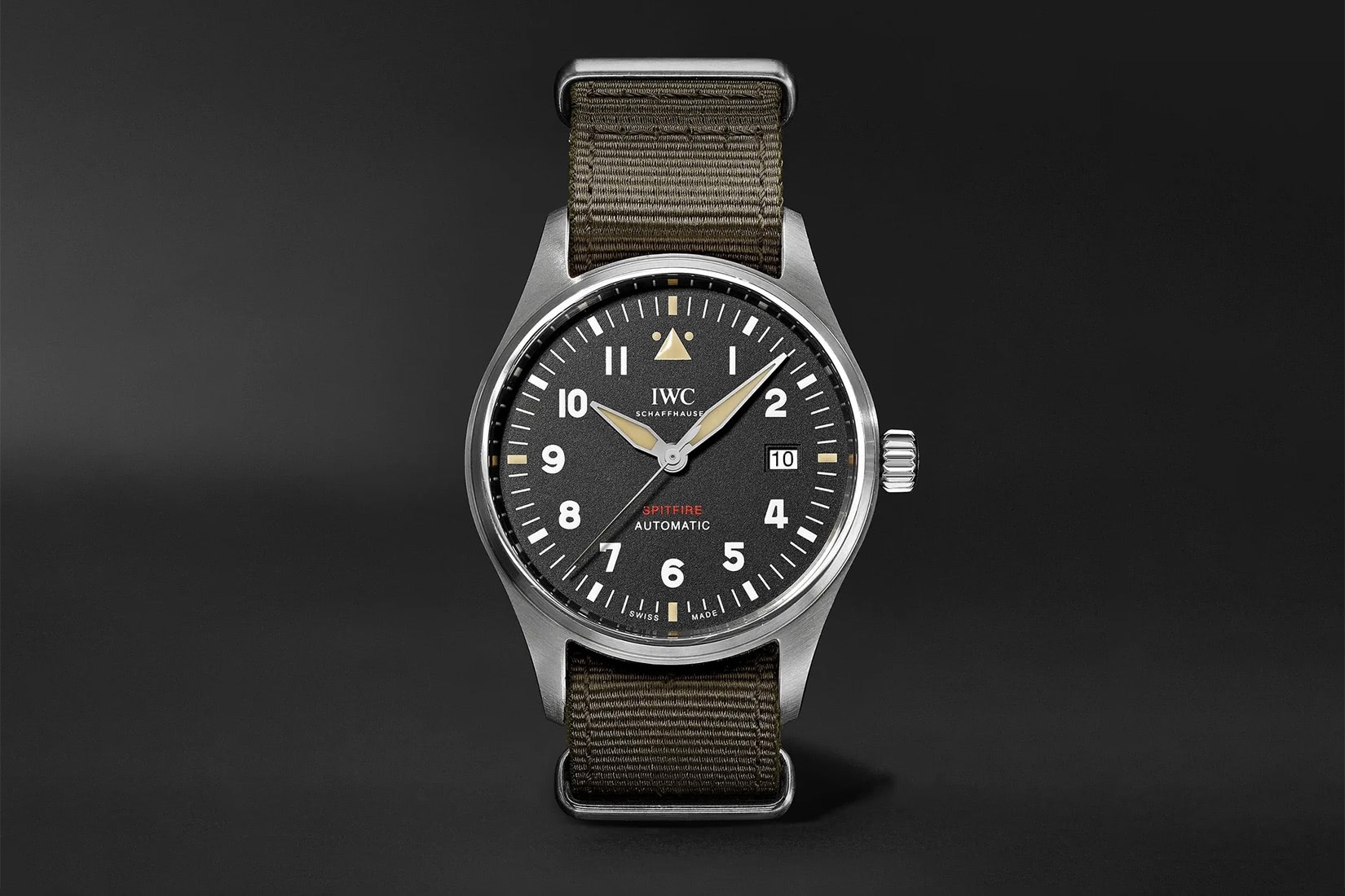 iwc luxury watches pilot's spitfire luxe digital