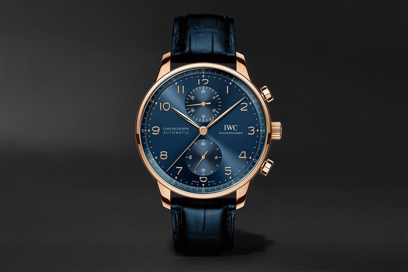 iwc luxury watches portugieser chronograph luxe digital
