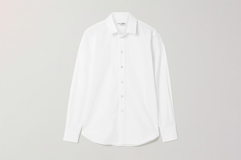 meilleures chemises blanches femmes saint laurent luxe digital