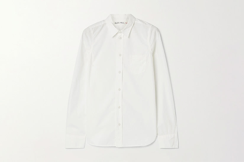 meilleures chemises blanches femmes alex mill luxe digital