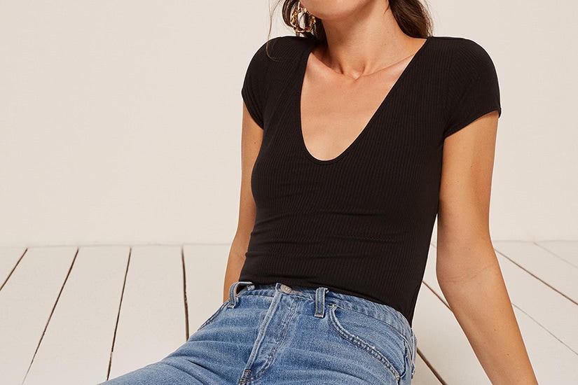 meilleures marques de jeans femmes denim reformation luxe digital