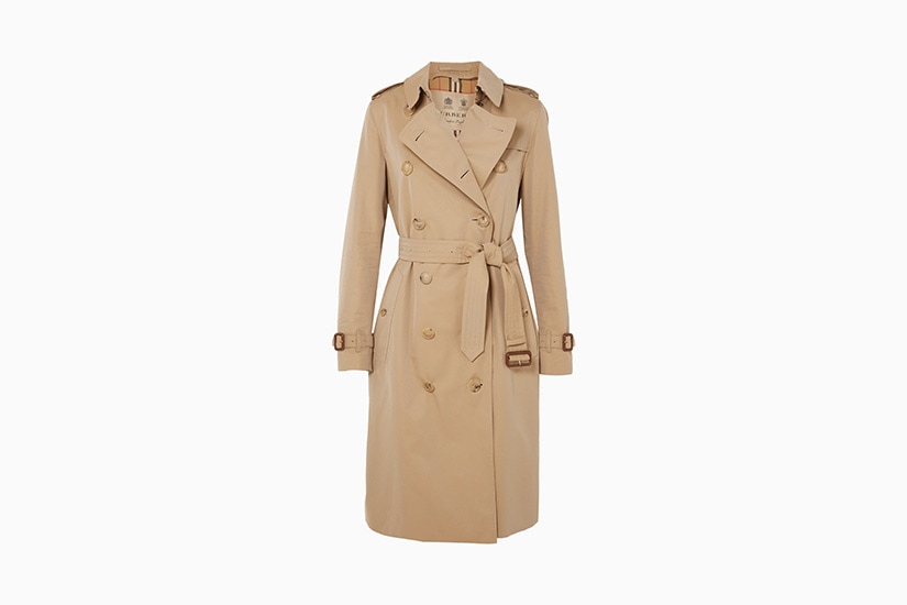 meilleur imperméable femme burberry kensington trench coat luxe digital