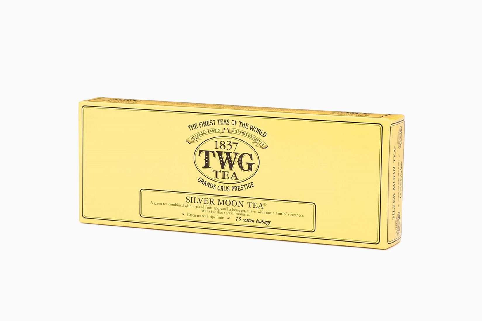 meilleures marques de thé luxe twg silver moon - Luxe Digital