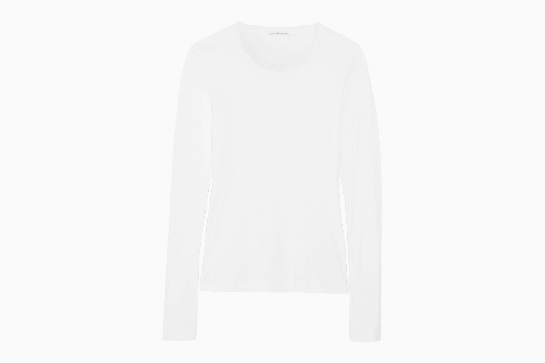 meilleur t-shirt blanc femme james perse slub cotton top luxe digital
