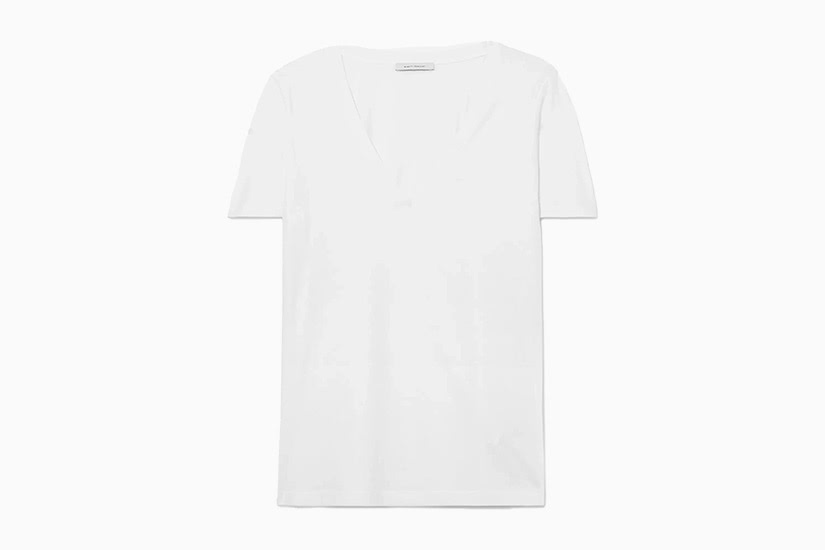 meilleur t-shirt blanc femme ninety percent ruby tee luxe digital