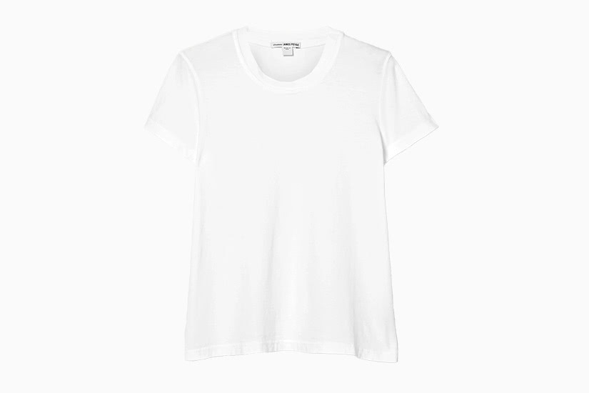 meilleur t-shirt blanc femme james perse vintage boy tee luxe digital