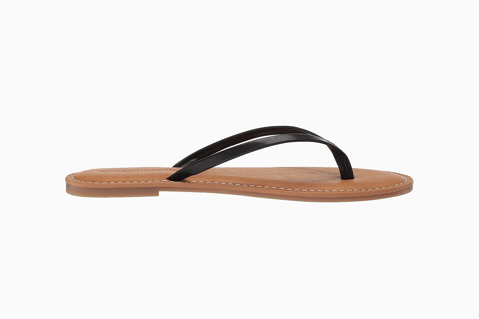Les meilleures chaussures plates pour femmes amazon essentials thong sandal review - Luxe Digital