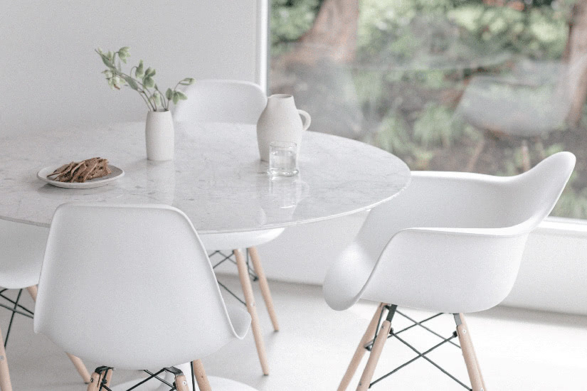 meilleurs magasins de meubles en ligne table tulipe de luxe - Luxe Digital