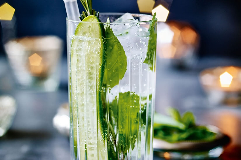 meilleure recette de cocktails herb garden seltzer - Luxe Digital