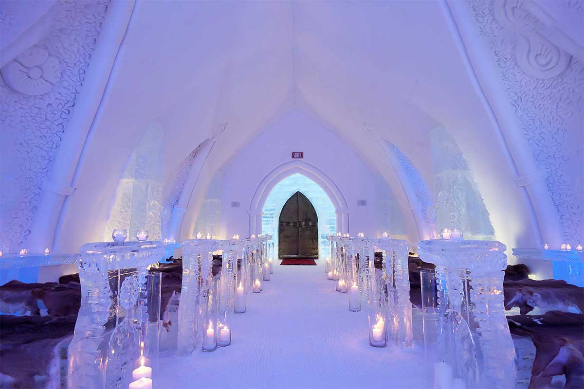 Meilleur mariage ICEHOTEL, Suède - Luxe Digital