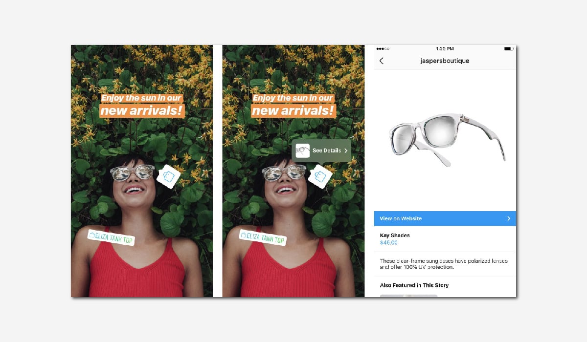 Instagram shopping stories digital holiday shopping trends luxury retailers must know Luxe Digital
