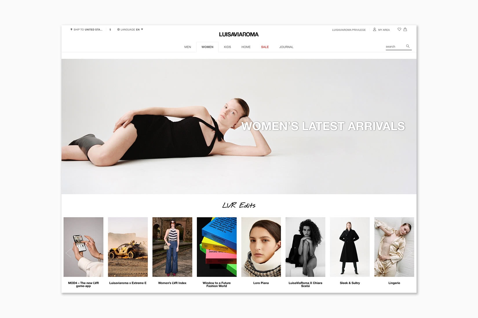 meilleurs sites d'achat en ligne pour les femmes luisaviaroma - Luxe Digital